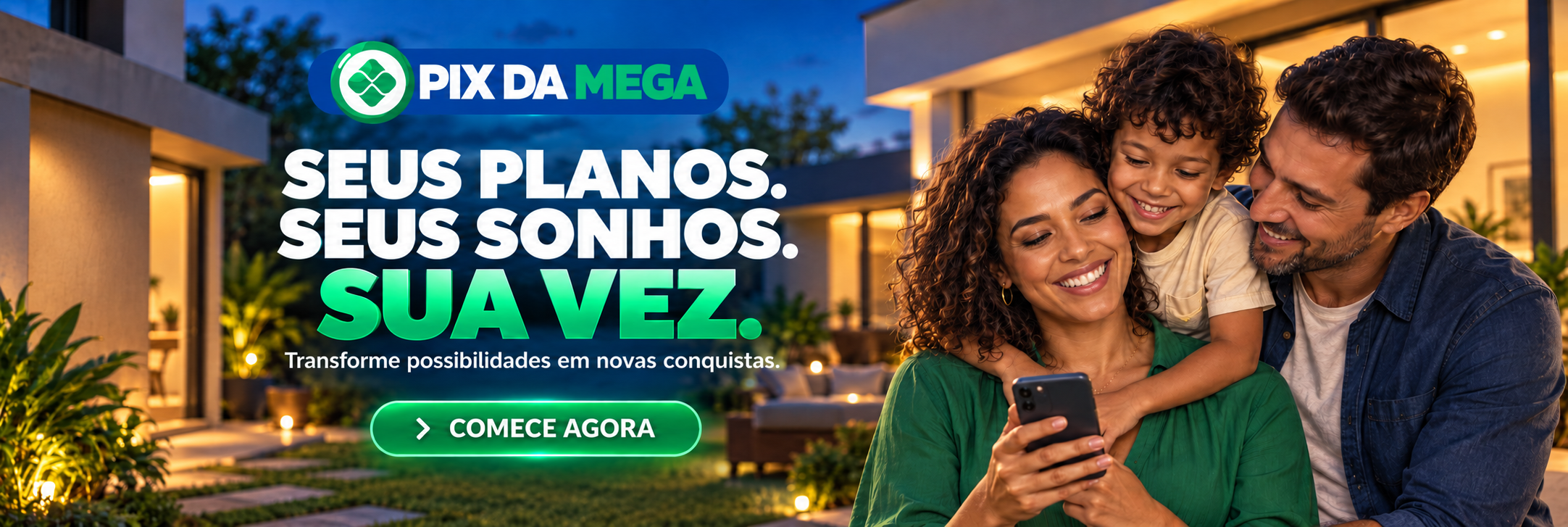 Campanha PIX da Mega